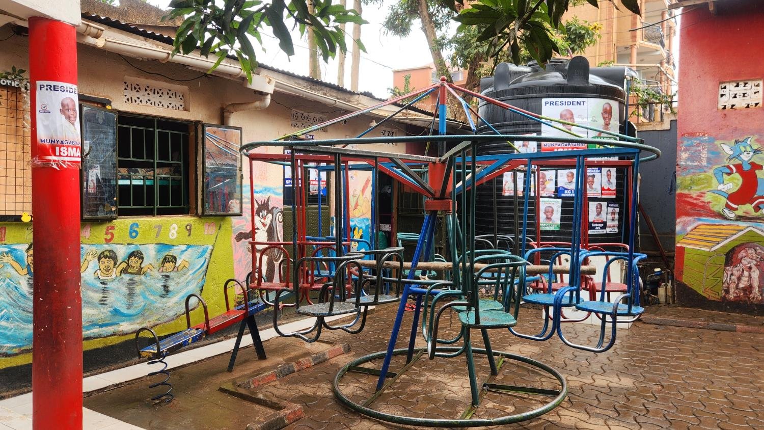 The play yard
