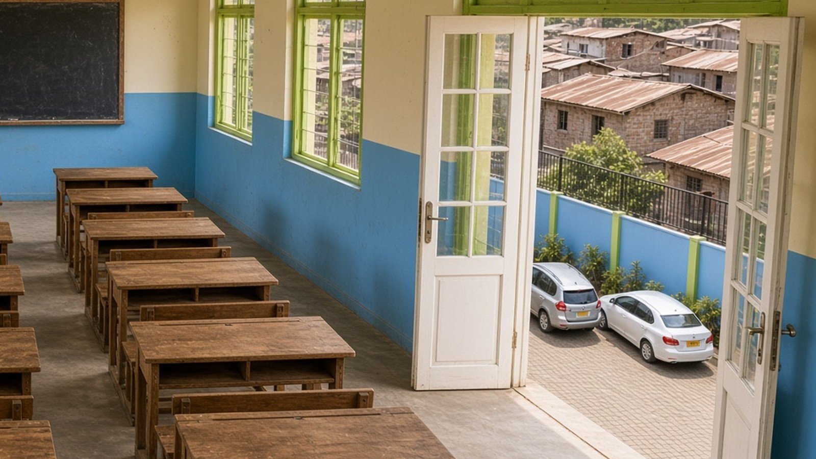 A classroom