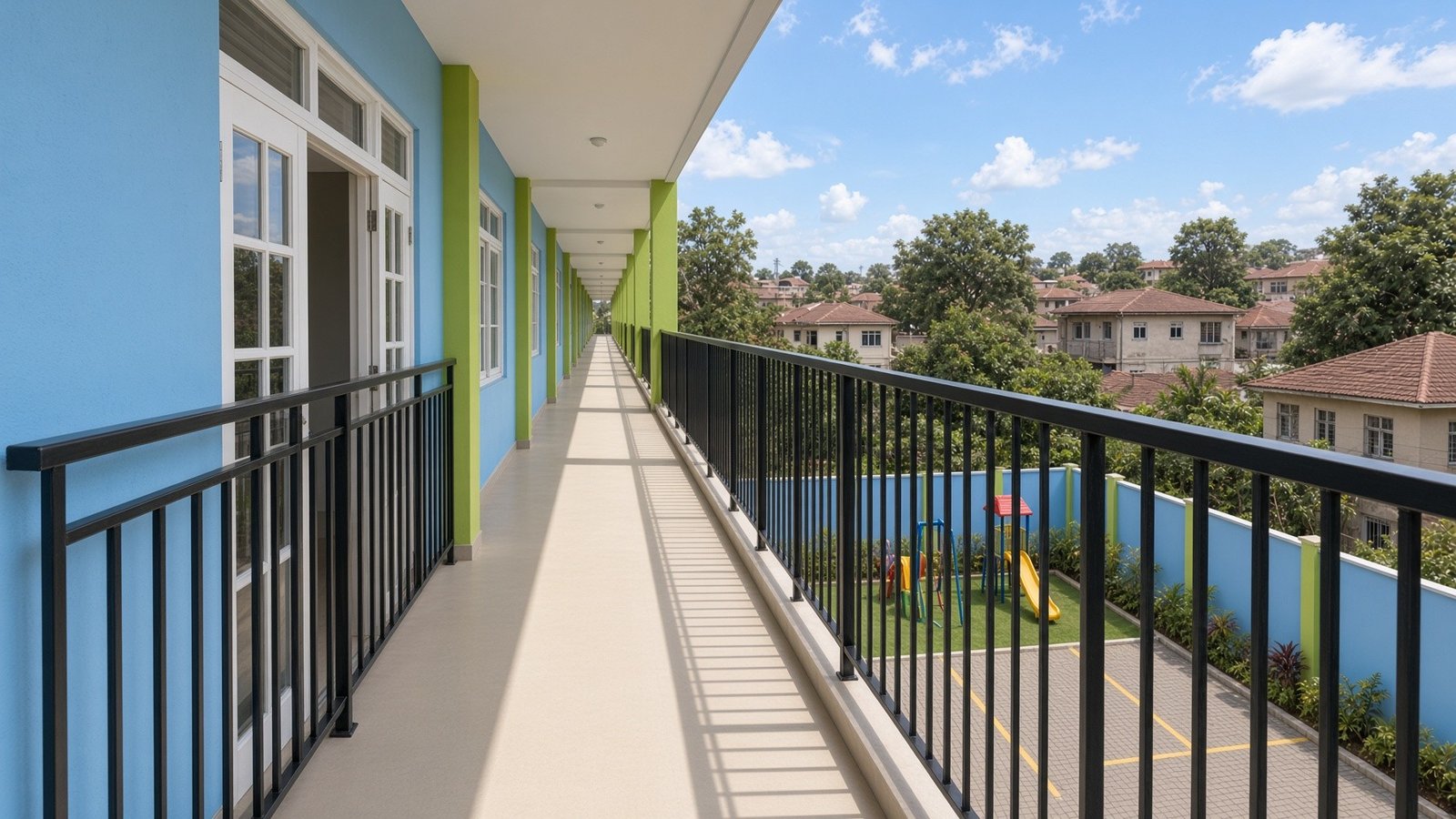 The access corridor