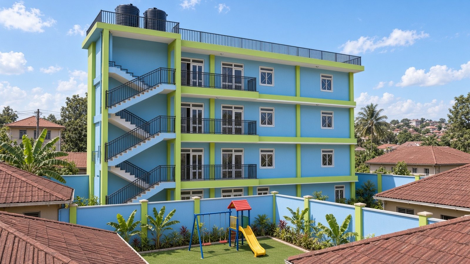 The classroom block