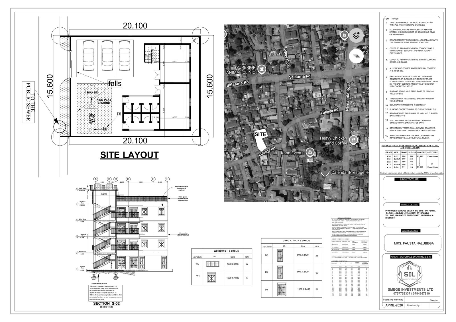 Site layout